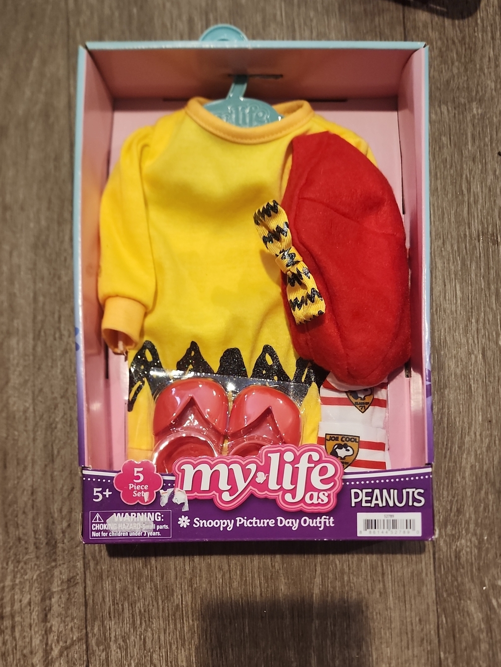 My Life As Peanuts Snoopy Picture Day Outfit - Yellow Dress & Red Beret